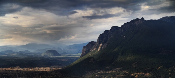 Mount Si, Washington by Dave Jones of North Bend, Washington
