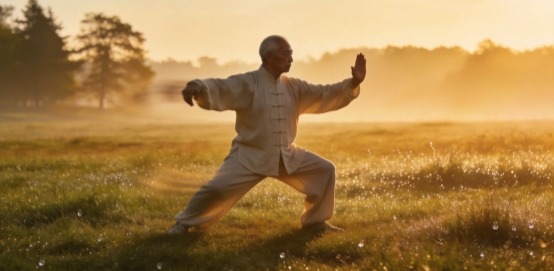 Tai chi Tai chi at dawn